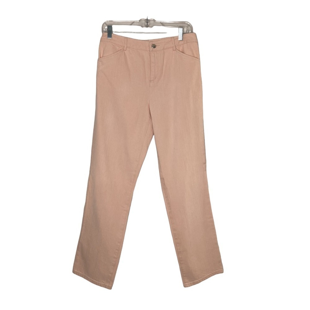 Ralph Lauren Jeans Co Pale Peach High Waisted Jeans - Picture 1 of 13